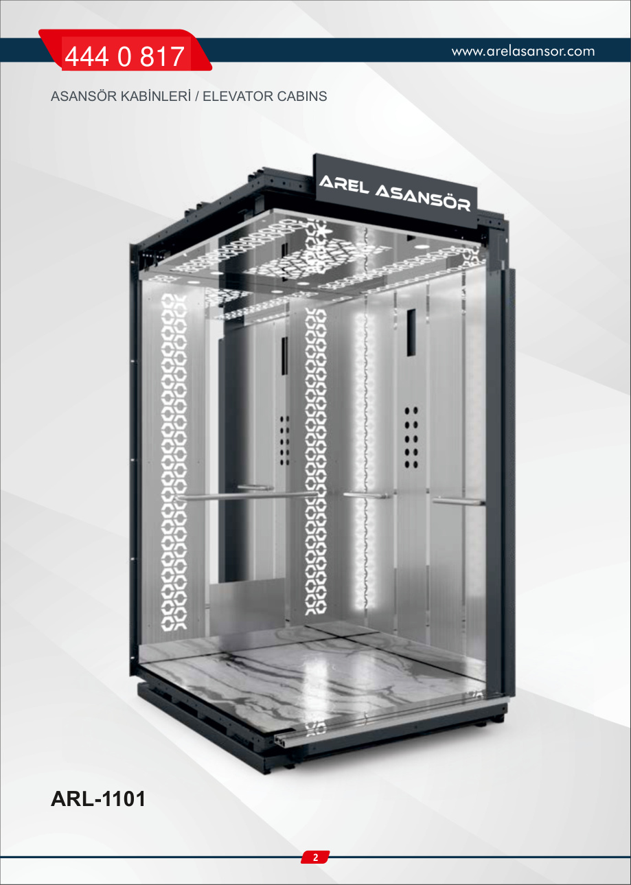 ARL-1101 asansör kabini