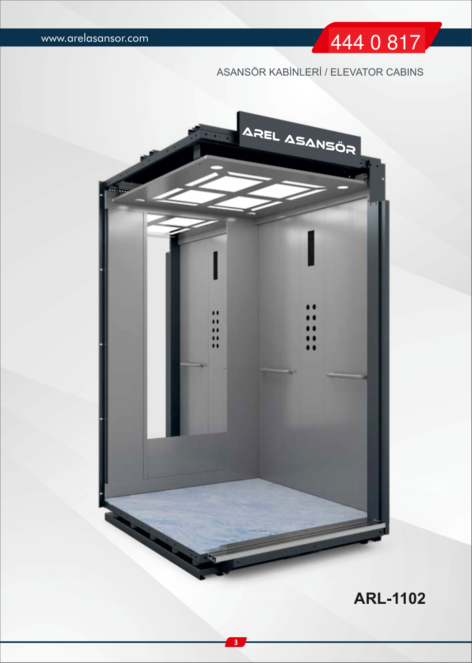 ARL-1102 asansör kabini