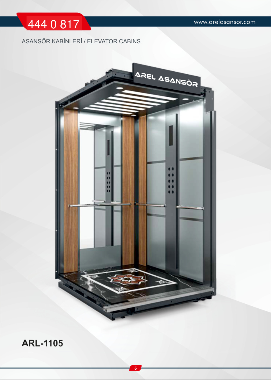 ARL-1105 asansör kabini