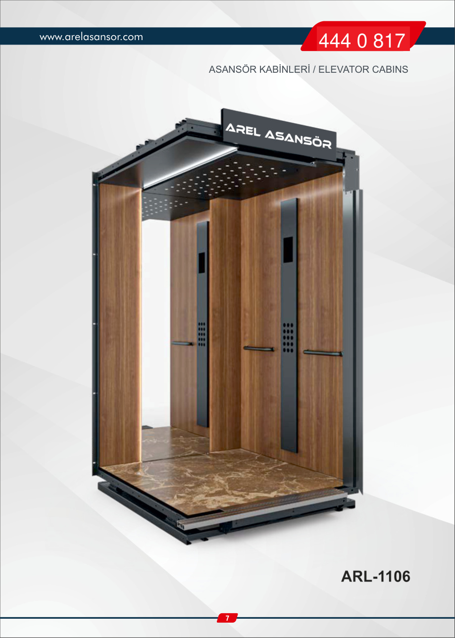 ARL-1106 asansör kabini