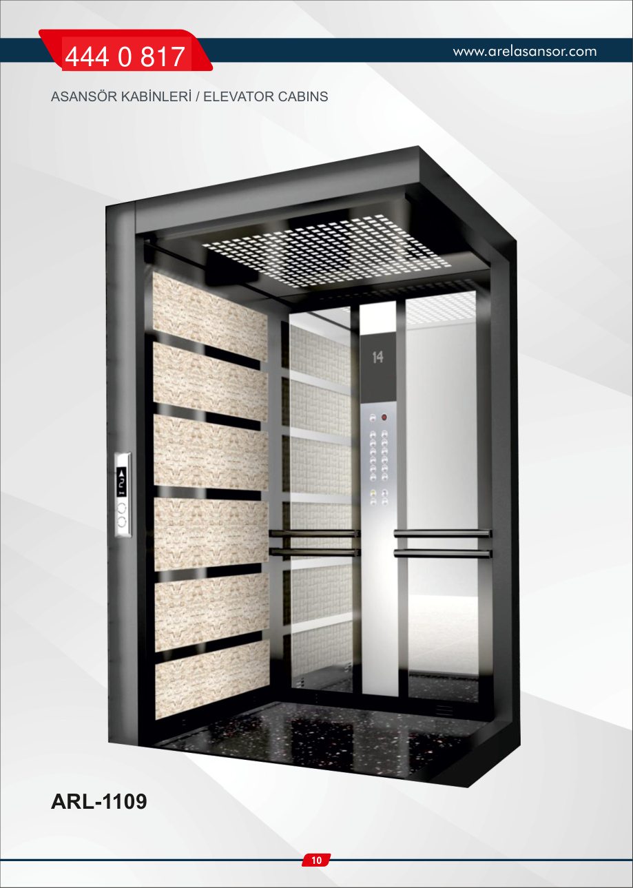 ARL-1109 asansör kabini