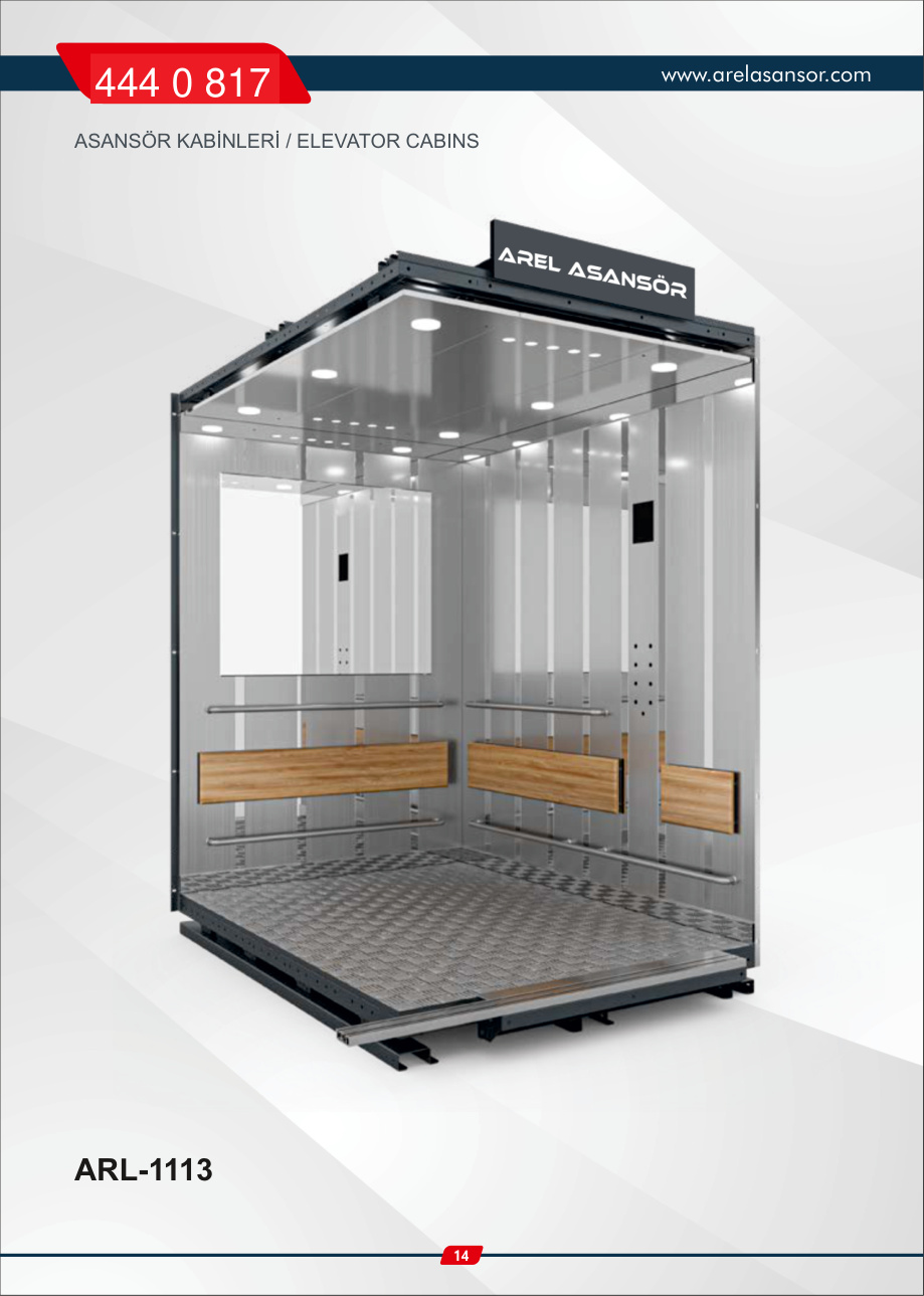 ARL-1113 asansör kabini